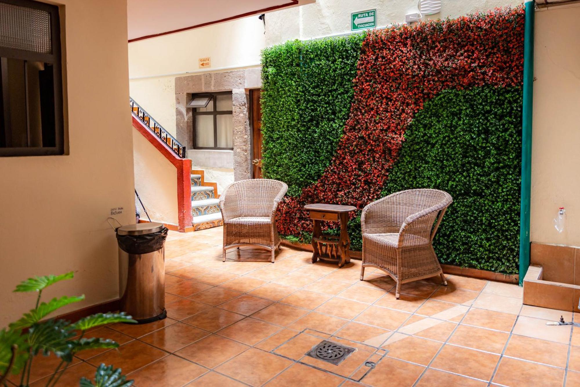 Hotel El Carmen, Morelia Exterior foto